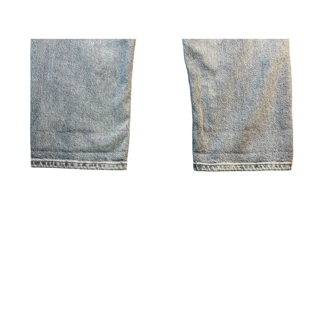 LUCKY BRAND Legend Boyfriend Mid Rise Relaxed Straight Patchwork Jeans  8/29